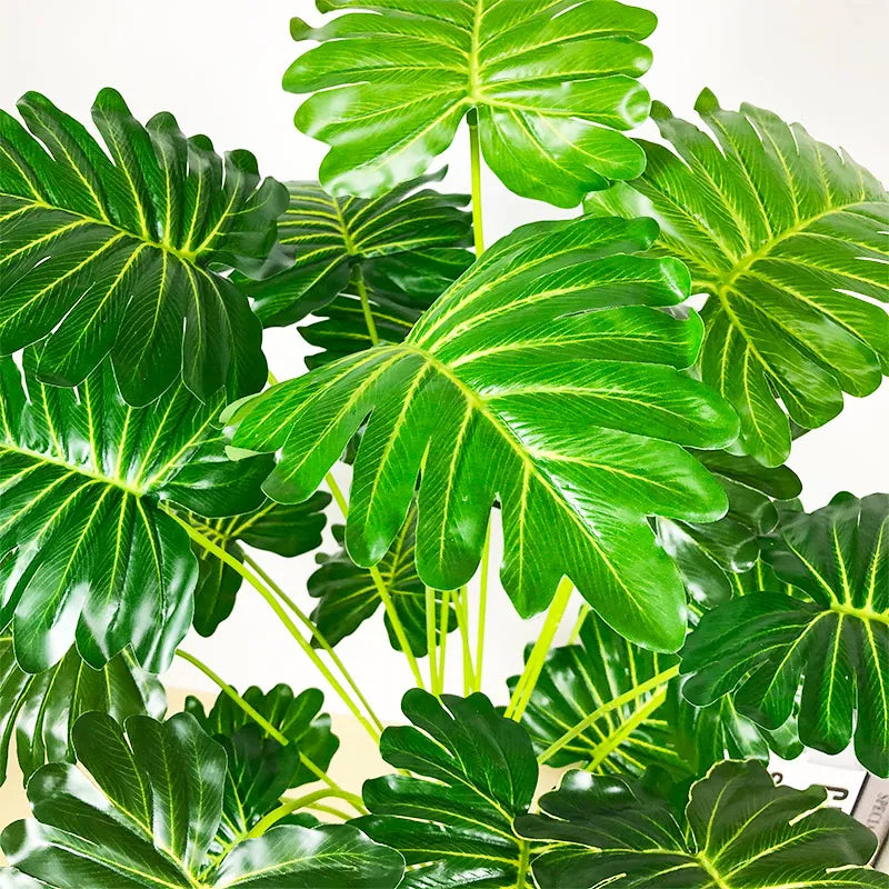 plante artificielle tropicale monstera pour décoration intérieure et extérieure - vue 6 sur 8