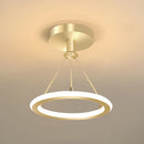 Moderner LED-Deckenleuchte Design rund für elegantes Interieur