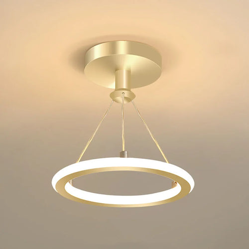 Moderner LED-Deckenleuchte Design rund für elegantes Interieur - vue 5 sur 8