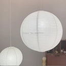 lustre nordique danois en papier de coton lampe suspendue japonaise