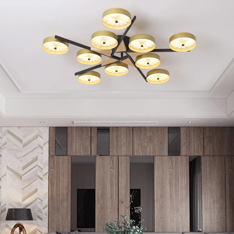 lustre nordique moderne et créatif pour restaurant et bureau - vue 4 sur 10