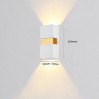 Éclairage extérieur LED Escalier Entrée Applique Murale Lampe Jardin Avant Stoep Terrasse Étanche IP54 Porte Phare Éclairage Mural