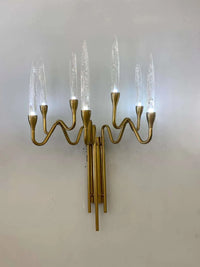 applique murale de luxe led g4 pour hôtel wf-w32-7d