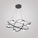 Postmoderne LED-Pendelleuchte aus Acryl im nordischen Design