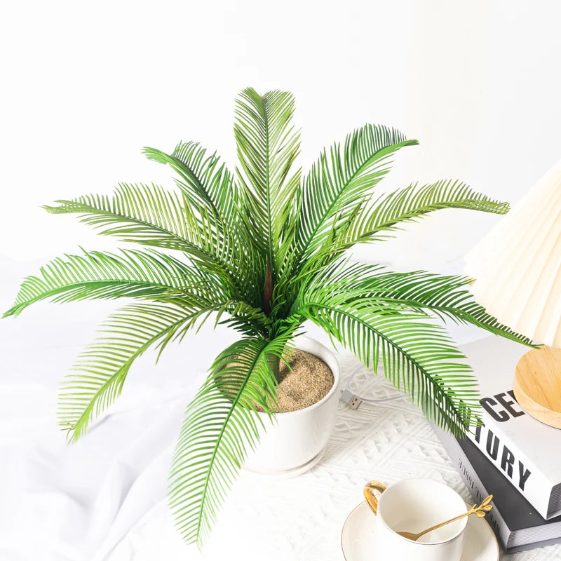plantes artificielles cycas palmier décoration tropicale pour intérieur - vue 9 sur 8
