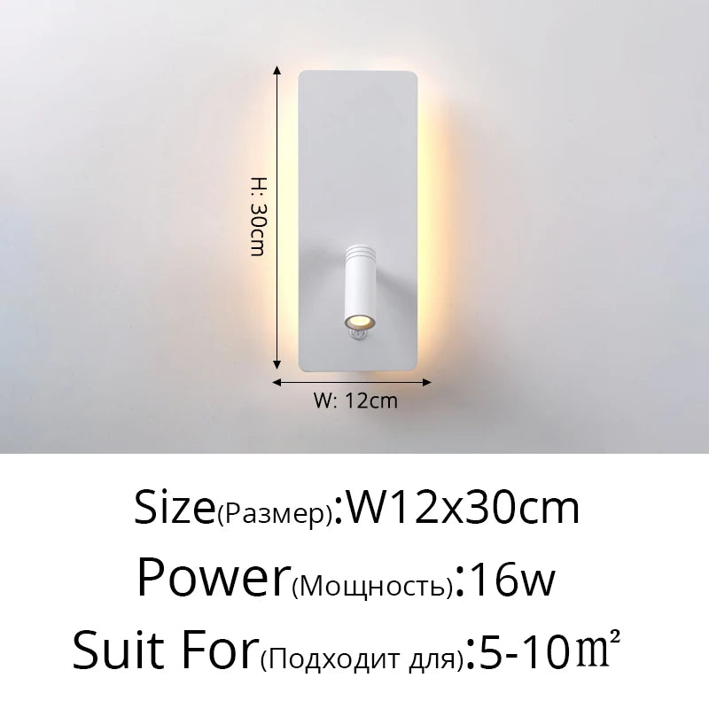 Minimalistischer LED-Kronleuchter mit Projektor-Schalter für dekorative Beleuchtung - vue 13 sur 14