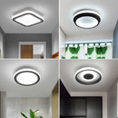 Moderne LED-Deckenleuchte für nordisches Interieur
