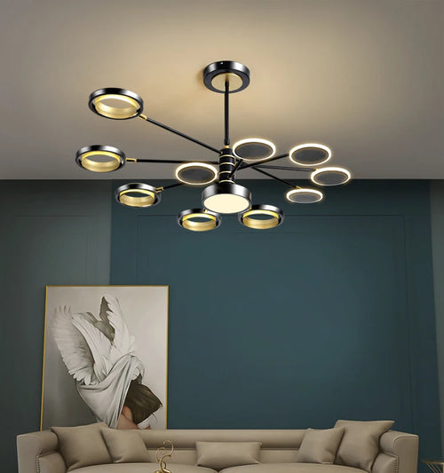 Nordischer Deckenleuchte mit elegantem Design für moderne Inneneinrichtung - vue 2 sur 14