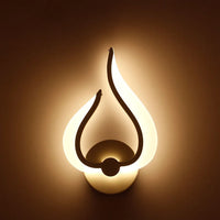 applique murale led acrylique moderne éclairage décoratif