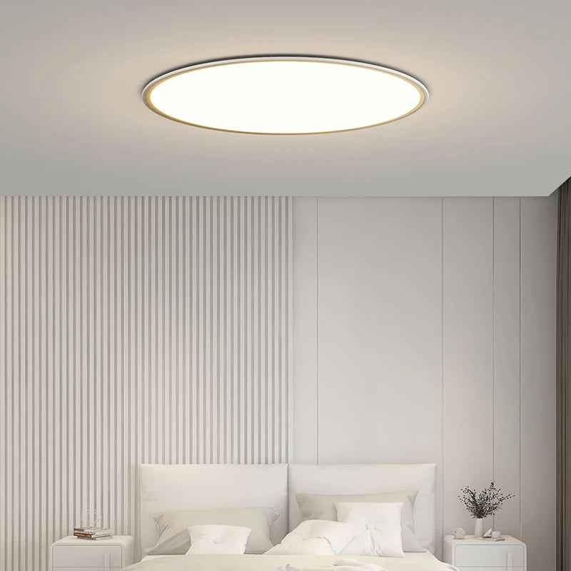 plafonnier led moderne ultra fin pour tous espaces - vue 3 sur 17