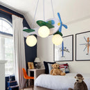 LED-Pendelleuchte für Kinderzimmer und Wohnzimmer