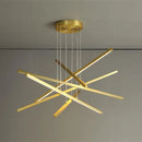 lustre led moderne design minimaliste pour intérieur élégant