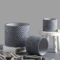 moule en silicone pour fabriquer des pots de fleurs décoratifs