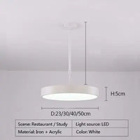 LED-Deckenleuchte modernes Design für elegante Inneneinrichtung