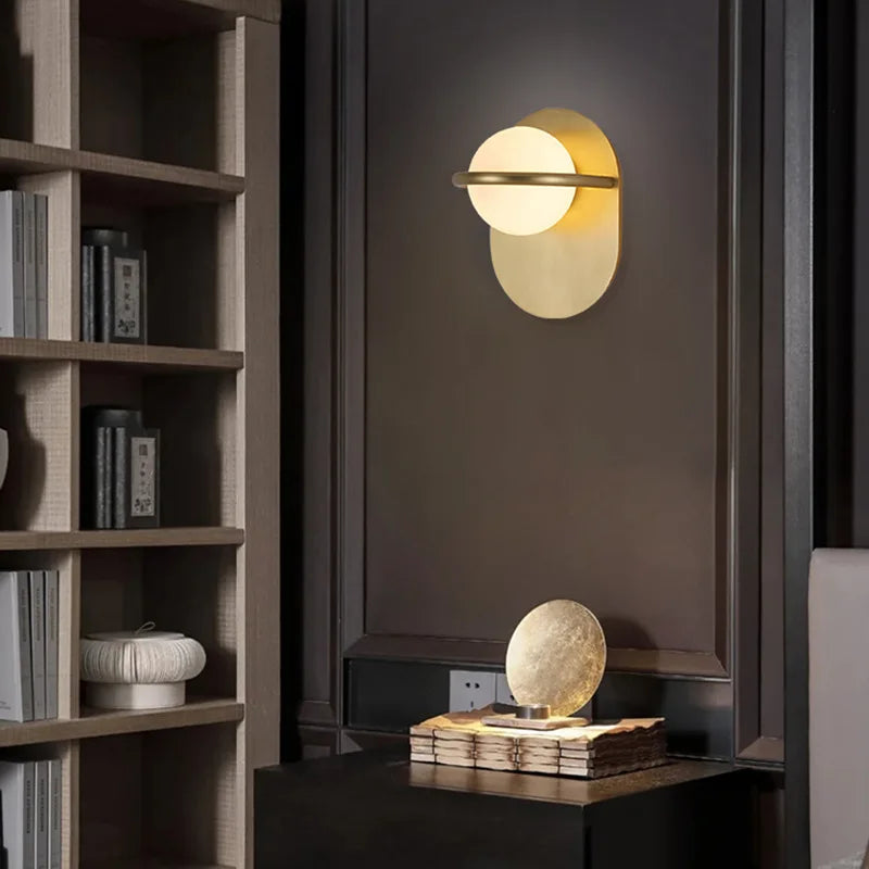 Applique murale Led nordique de luxe moderne - vue 4 sur 6