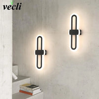 applique murale led moderne pour décoration allée couloir