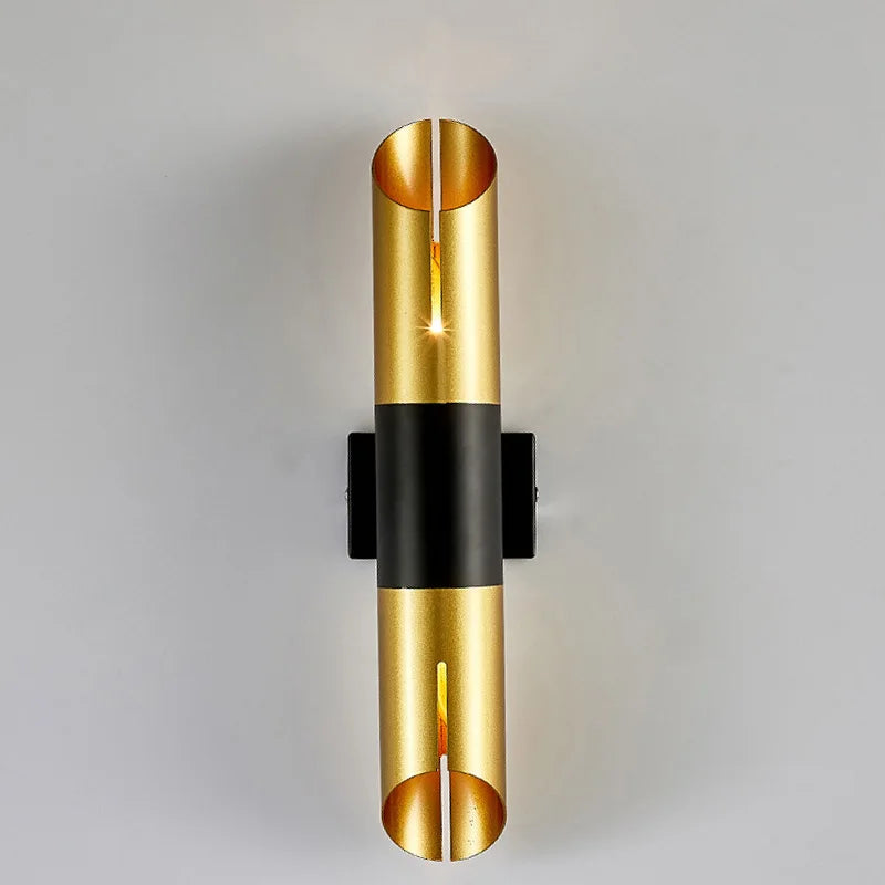 applique murale moderne en tube d'aluminium style nordique - vue 3 sur 7