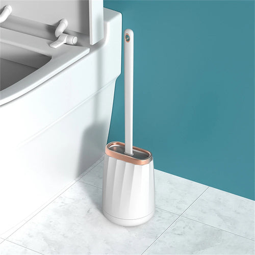 ensemble de brosses de toilette légères et durables pour salle de bain