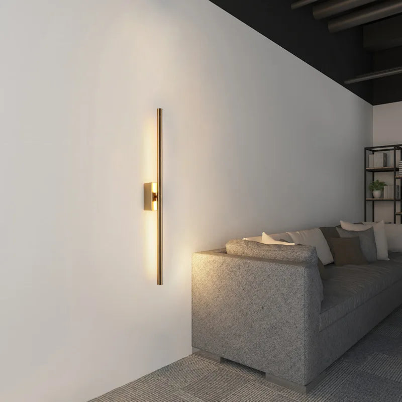 Applique murale LED minimaliste à longue bande - vue 3 sur 8