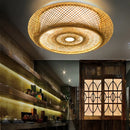 suspension en bambou fait à la main style chinois décoratif