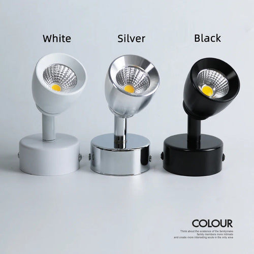 spot led encastrable réglable monté en surface