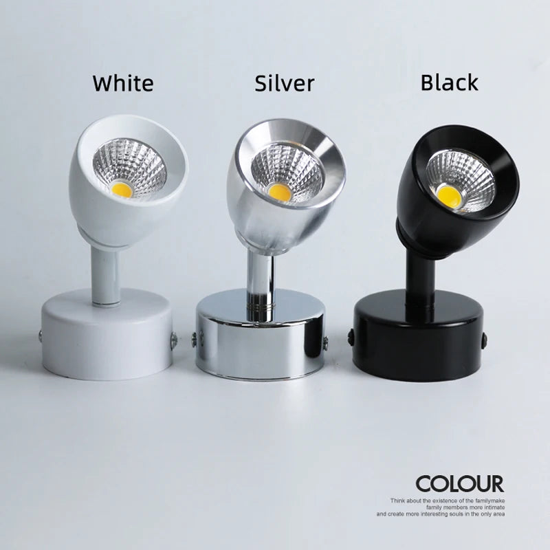 spot led encastrable réglable monté en surface - vue 5 sur 5