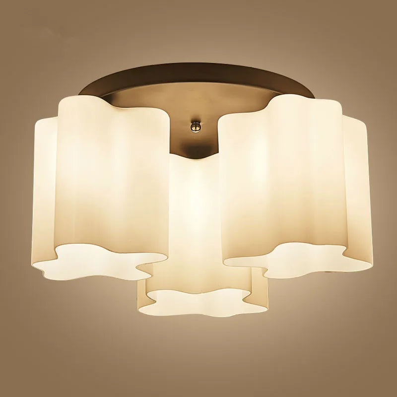 Plafonnier logico quadruple design moderne par michele de lucchi