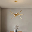Kronleuchter Vintage Design Sputnik mit Armen aus Eisen