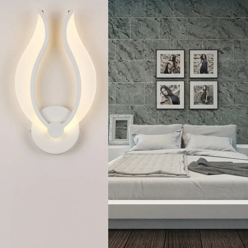 applique murale led acrylique moderne éclairage décoratif