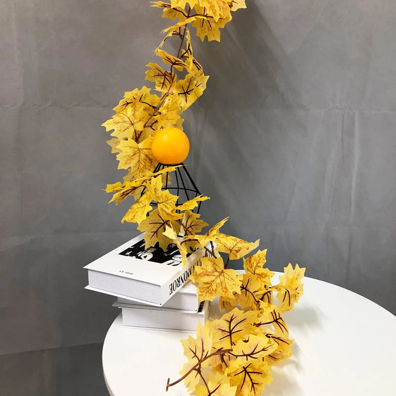 plantes artificielles feuillage soie décoration mariage Noël lierre rotin - vue 3 sur 15
