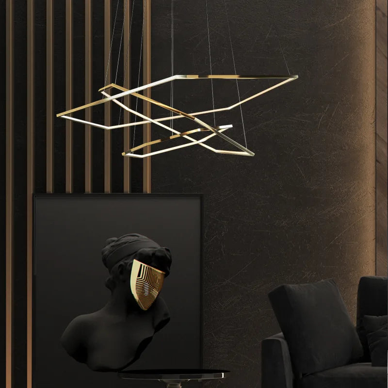 plafonnier led moderne pour une décoration intérieure élégante - vue 3 sur 6