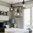 Retro-Pendelleuchte aus Holz mit LED-Beleuchtung für den Innenbereich