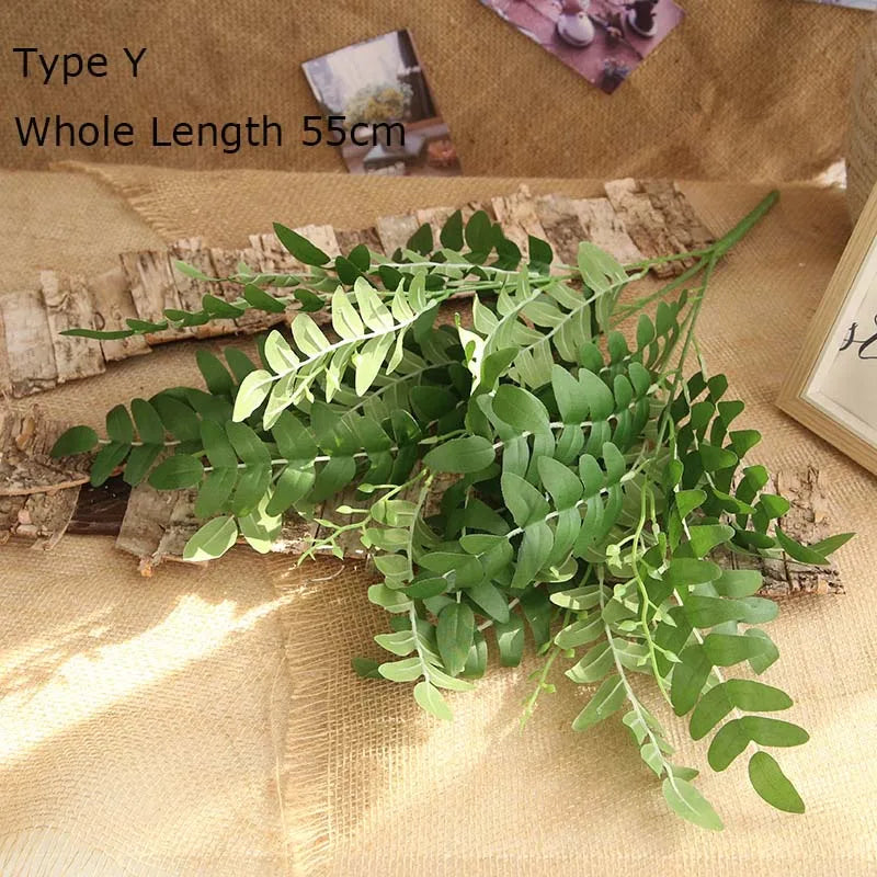 branche d eucalyptus artificielle feuillage décoratif rétro et élégant - vue 9 sur 10