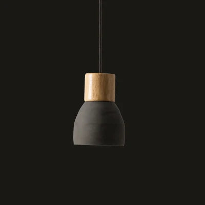 LED-Pendelleuchte aus Beton im Vintage- und Loft-Stil