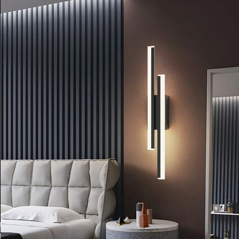 applique murale led minimaliste nordique atmosphère créative