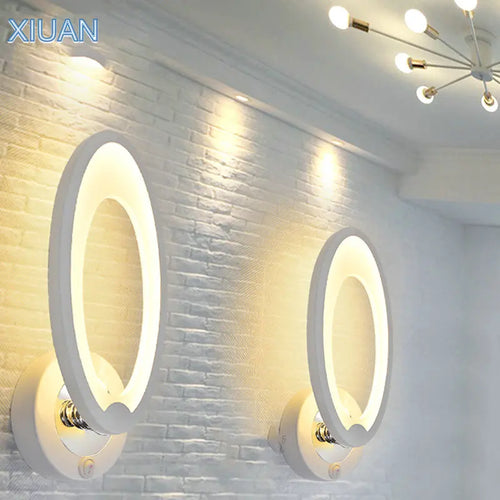 applique murale led moderne avec interrupteur minimaliste - vue 2 sur 12