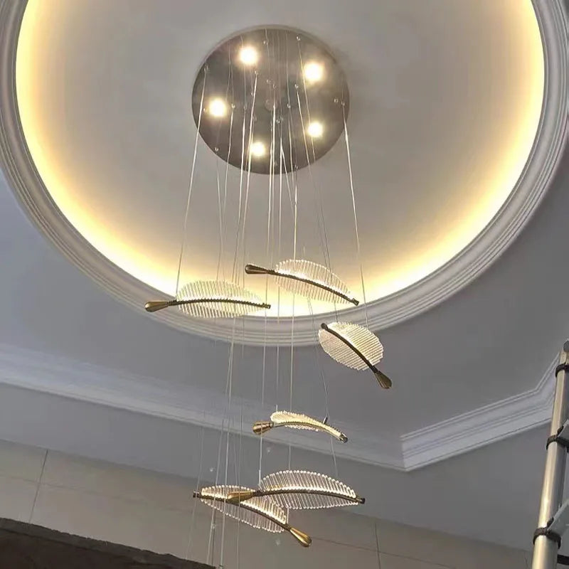 suspension élégante pour escalier et espaces modernes - vue 7 sur 6