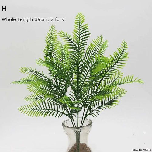 plante artificielle 7 branches pour décoration mariage et Noël