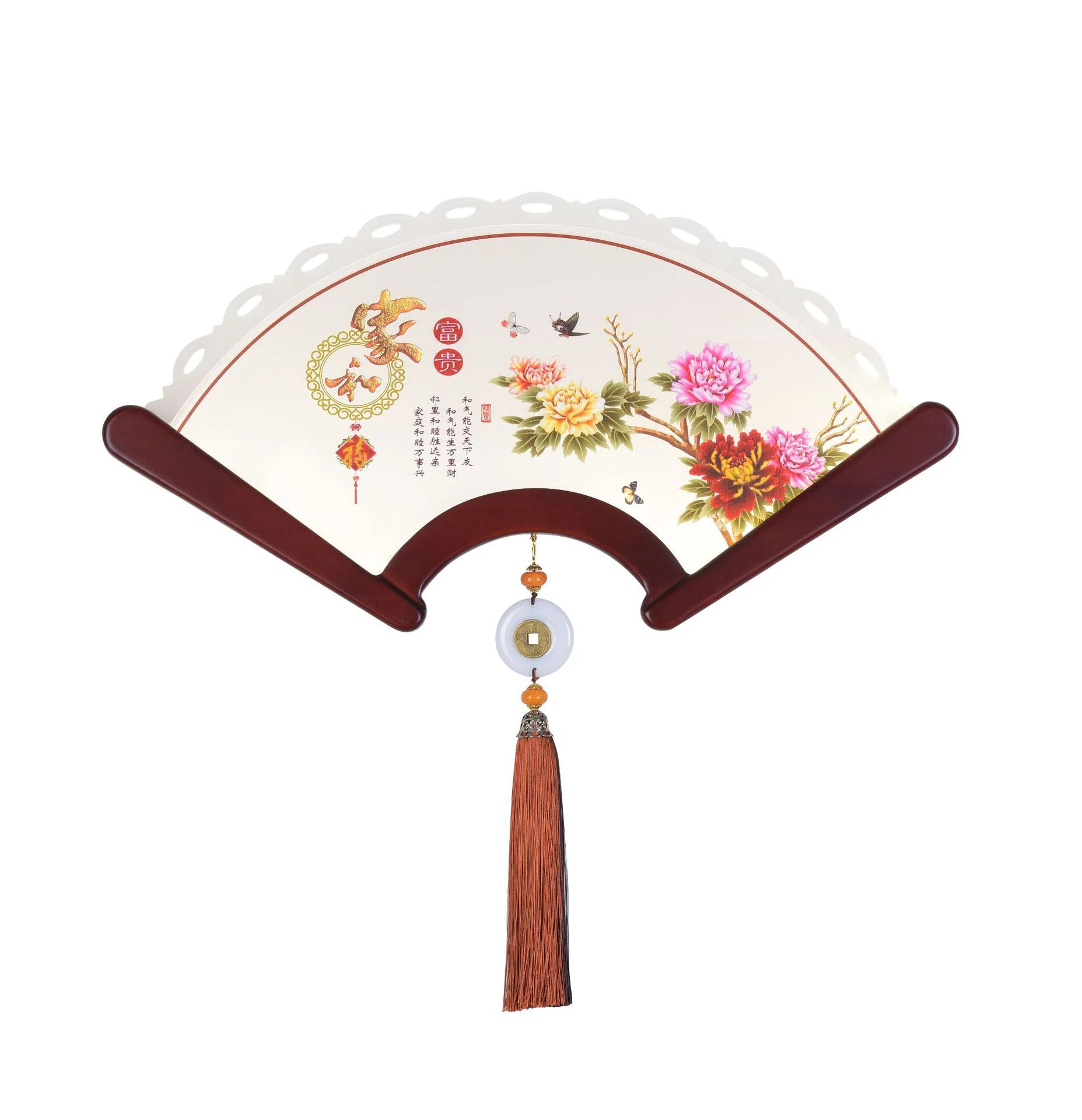 applique murale en bois éventail style rétro japonais à LED - vue 16 sur 18