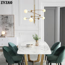 Postmoderne Pendelleuchte in Bohnenform Design-Kreation
