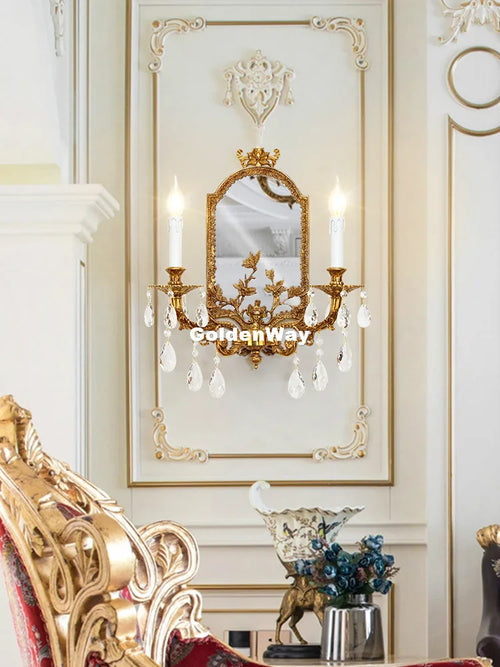 applique murale led en cuivre design moderne idéal pour décoration intérieure