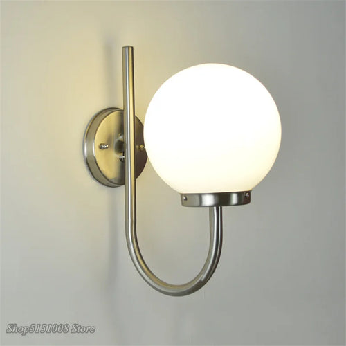 applique murale nordique simple en acrylique led décorative