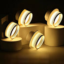 Quadratischer LED-Einbauspot für dekorative Innenbeleuchtung