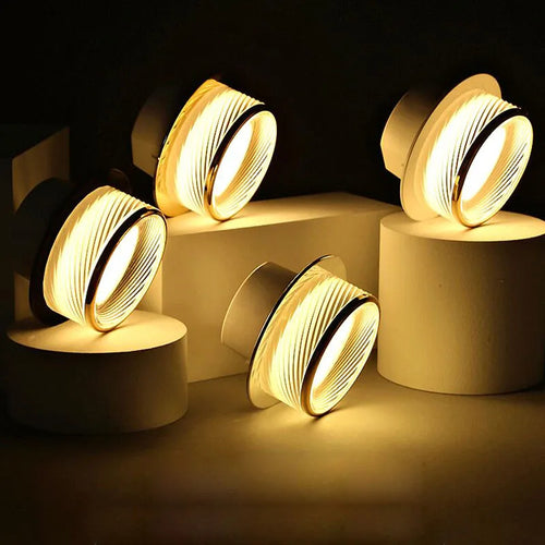 Quadratischer LED-Einbauspot für dekorative Innenbeleuchtung - vue 6 sur 6