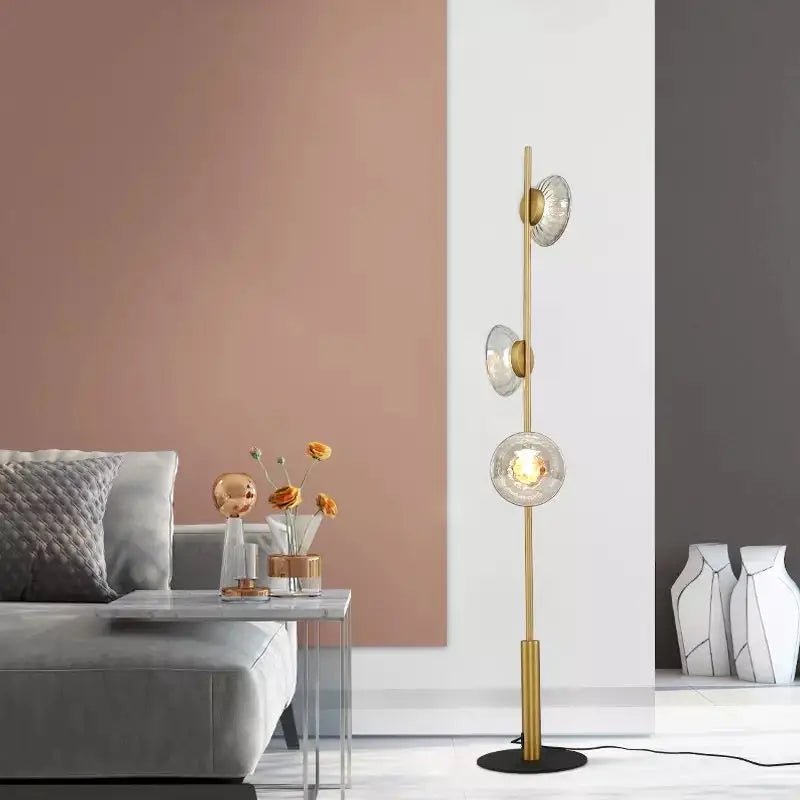 Postmoderner Ceto Stehleuchte Design Glas und LED - vue 4 sur 8