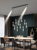 lustre de luxe moderne nordique étoile design led créatif