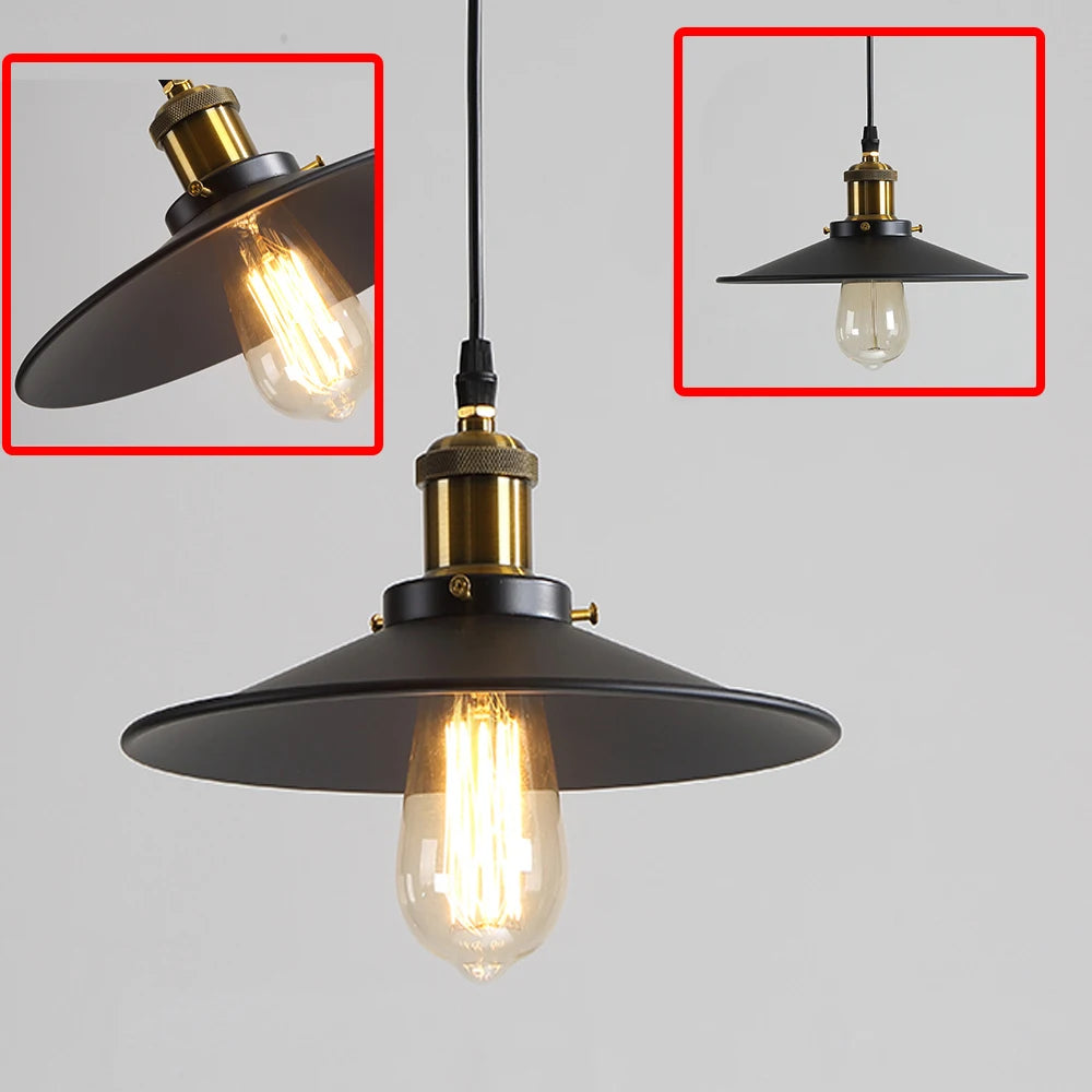 suspension Vintage rétro Edison Loft intérieur - vue 7 sur 10