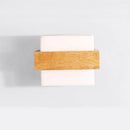 lampe de chevet led japonaise en bois massif créatif
