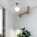 Vintage Pendelleuchte aus Metall für elegantes Interieur