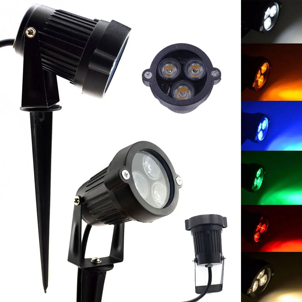 LED-Außenspot wasserdicht für Garten- und Landschaftsbeleuchtung